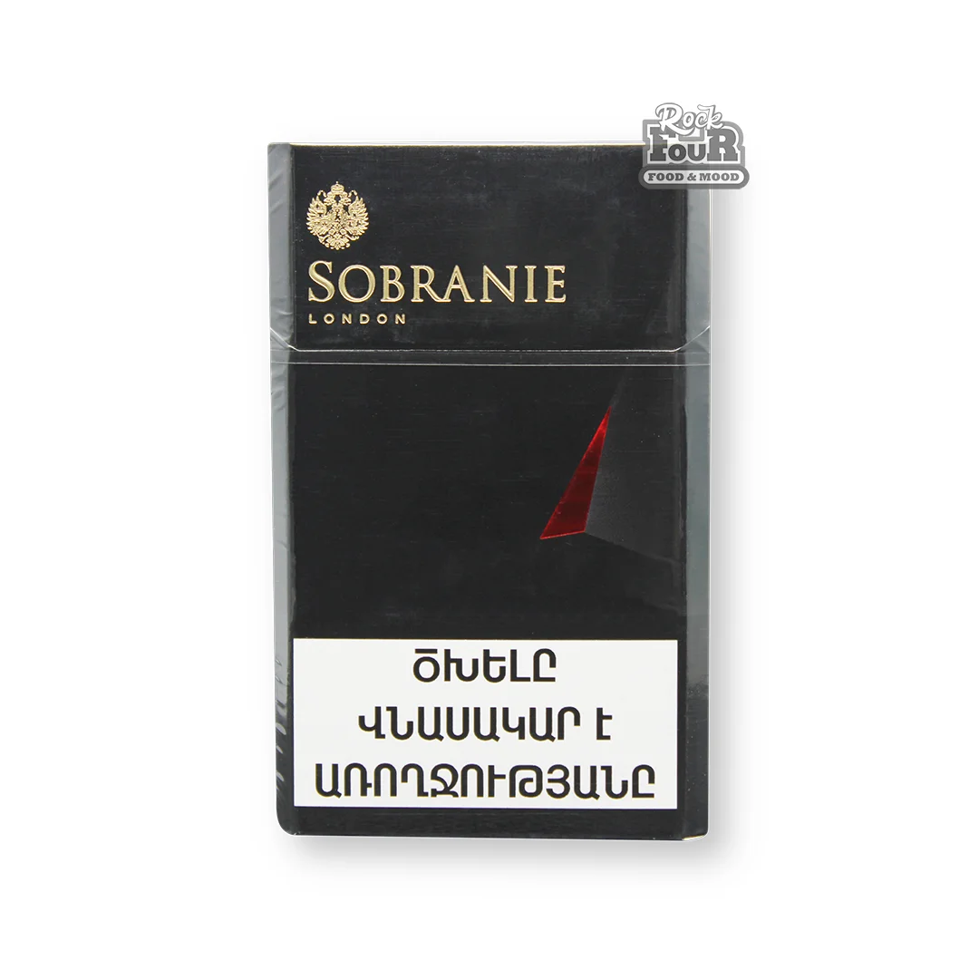 Cigarettes "SOBRANIE BLACKS"